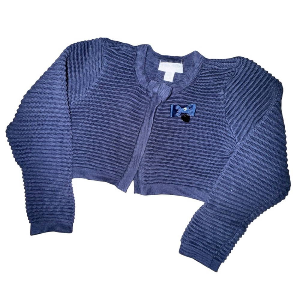 (🆓)*FREE ADD TO BUNDLE* Cozy Baby Blue Knit Cardigan